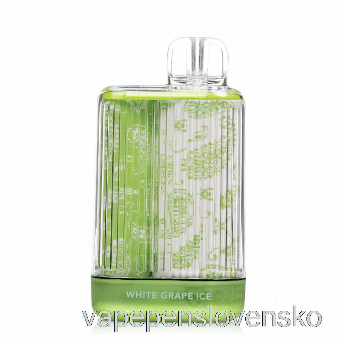 Fog X Clarity 7000 Jednorazová Biela Hroznová ľadová Vape Bez Nikotinu